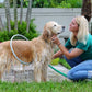 Fully automatic 360 degree pet supplies bath ring